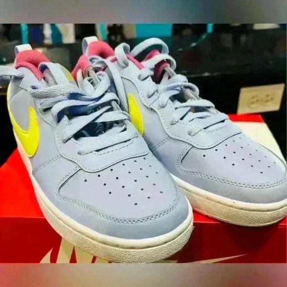 NWOT Nike Court Borough Low 2GS; Y2K, Sportscore sneakers UNISEX Size:M-7, W-9 - Picture 2 of 6